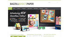 Desktop Screenshot of bazzillbasics.com